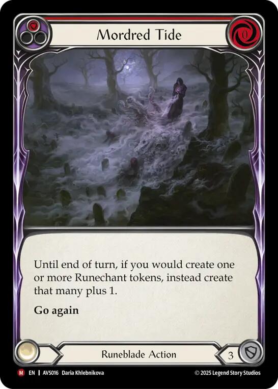 Mordred Tide (Red) [AVS016] (Armory Deck: Legends Viserai) | Devastation Store
