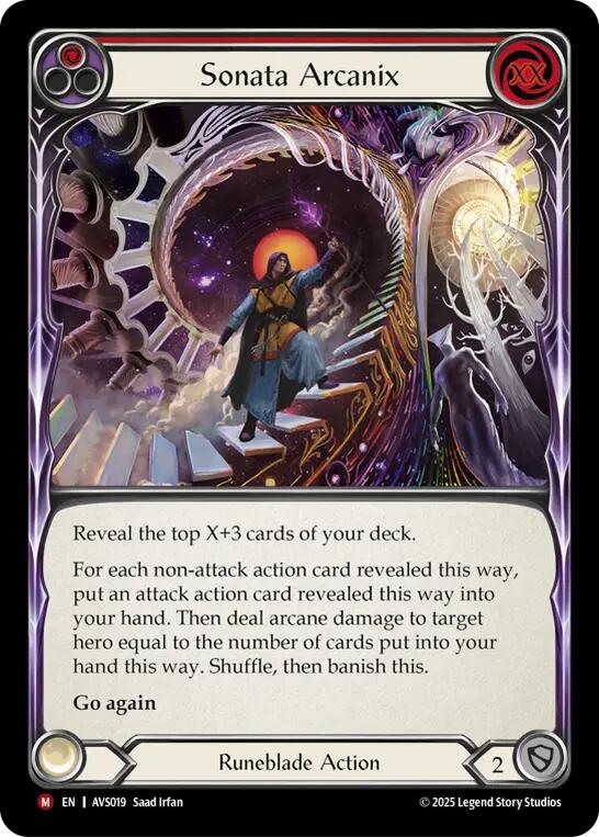 Sonata Arcanix (Red) [AVS019] (Armory Deck: Legends Viserai) | Devastation Store