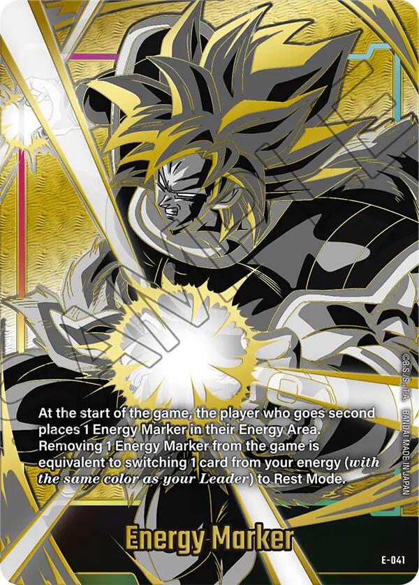Energy Marker (E-41) (Gold) [Fusion World Energy Markers] | Devastation Store
