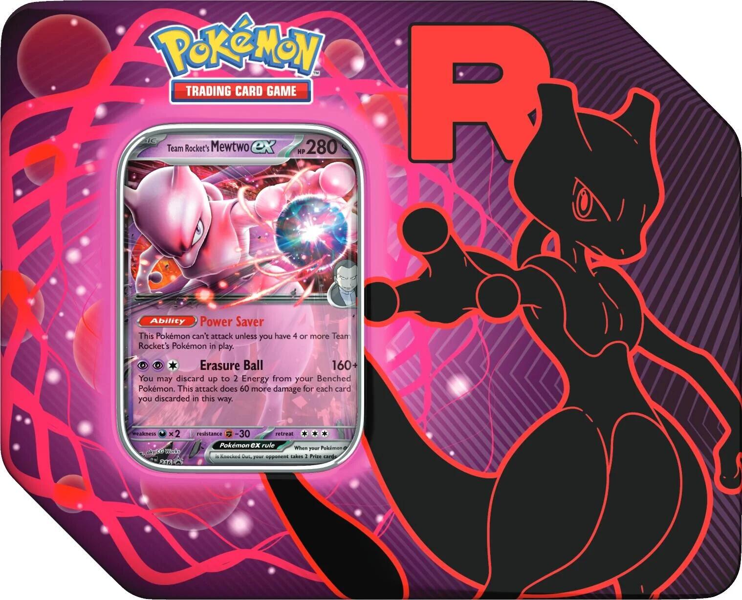 Team Rocket Tin (Team Rocket's Mewtwo ex) | Devastation Store