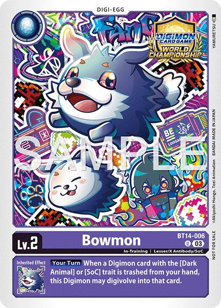 Bowmon [BT14-006] (Regionals 25-26 Season 2 Participant) [Blast Ace] | Devastation Store