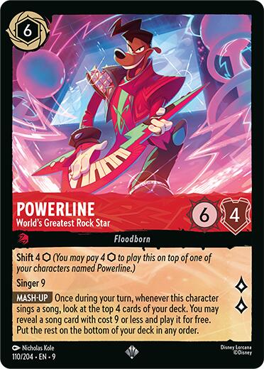 Powerline - World's Greatest Rock Star (110/204) [Fabled] | Devastation Store