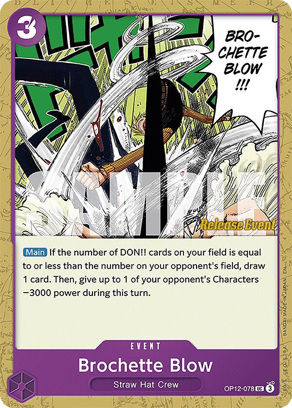 Brochette Blow [Legacy of the Master Release Event Cards] | Devastation Store