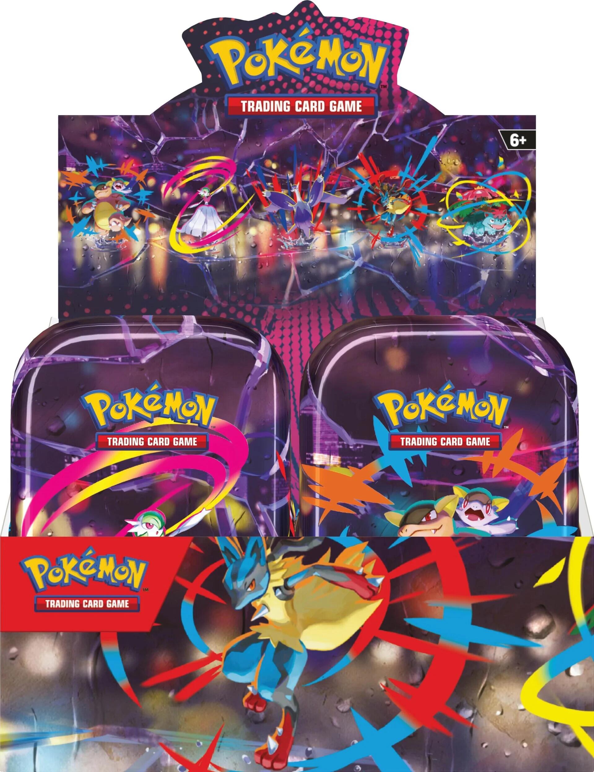Mega Evolution - Mega Heroes Mini Tin Display | Devastation Store