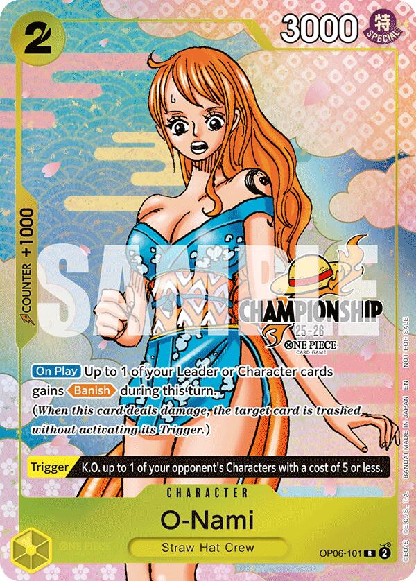 O-Nami (CS 25-26 Event Pack Finalist Ver.) [One Piece Promotion Cards] | Devastation Store