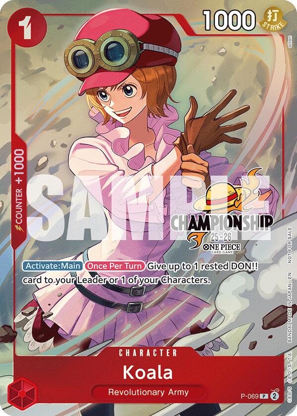 Koala (CS 25-26 Event Pack Finalist Ver.) [One Piece Promotion Cards] | Devastation Store