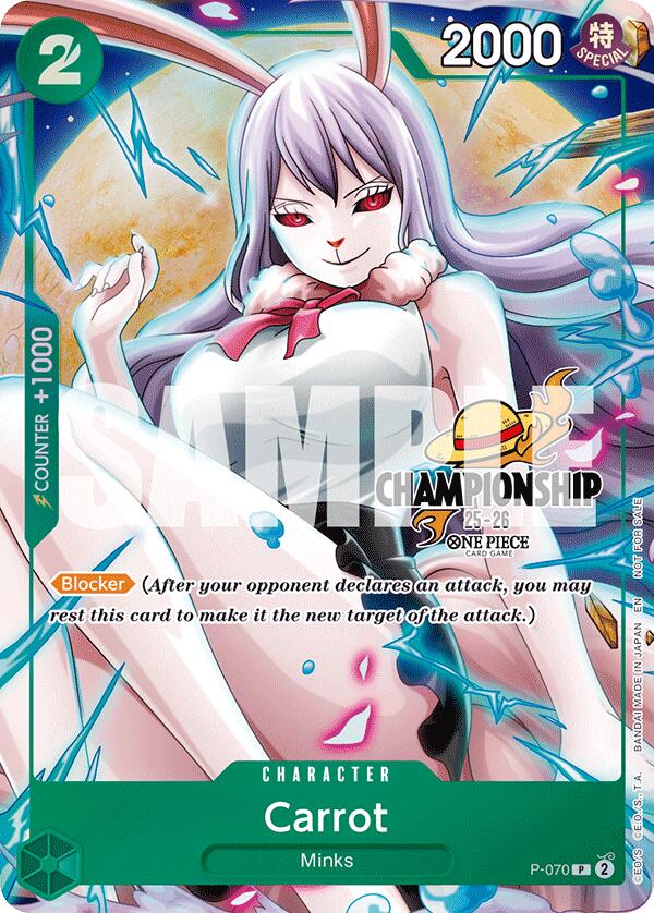 Carrot (CS 25-26 Event Pack Finalist Ver.) [One Piece Promotion Cards] | Devastation Store