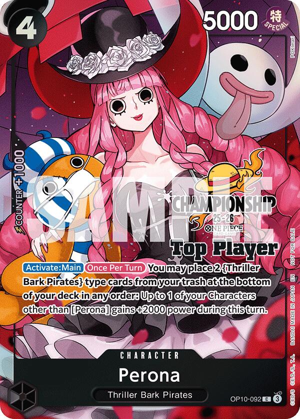 Perona (CS 25-26 Top Player Pack) [One Piece Promotion Cards] | Devastation Store