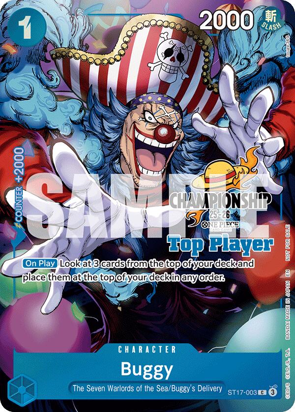 Buggy (CS 25-26 Top Player Pack) [One Piece Promotion Cards] | Devastation Store