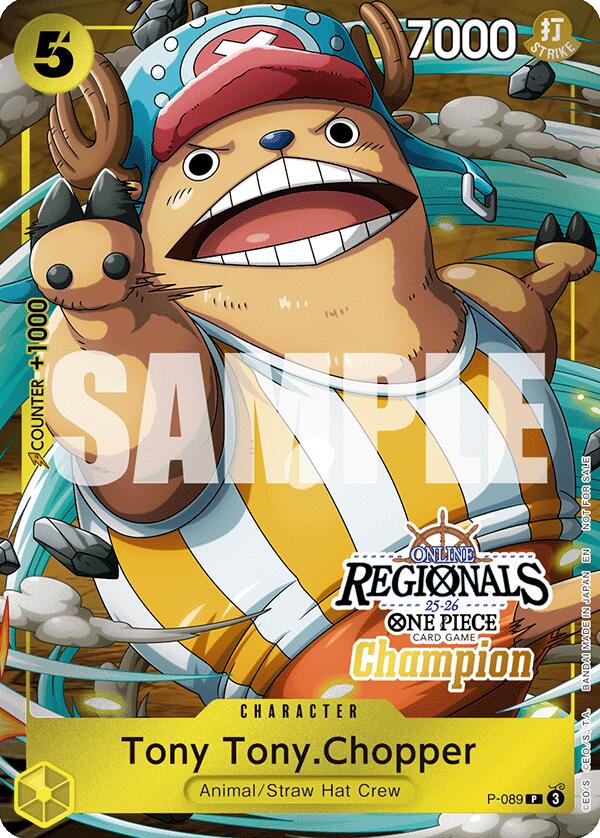 Tony Tony.Chopper (Online Regional Champion Card Set 2025 Vol.2) [One Piece Promotion Cards] | Devastation Store