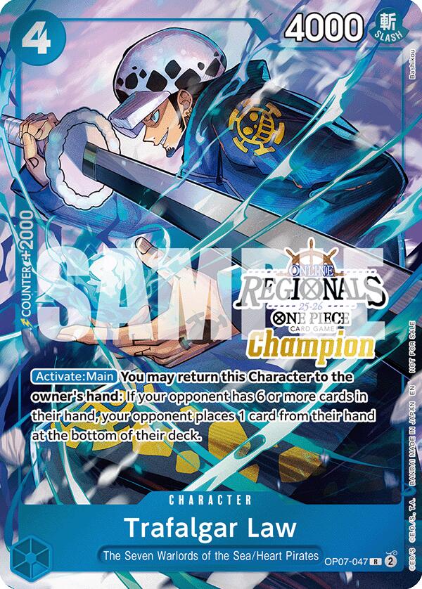 Trafalgar Law (Online Regional Champion Card Set 2025 Vol.2) [One Piece Promotion Cards] | Devastation Store