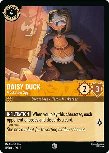 Daisy Duck - Musketeer Spy (11/204) [Fabled] | Devastation Store
