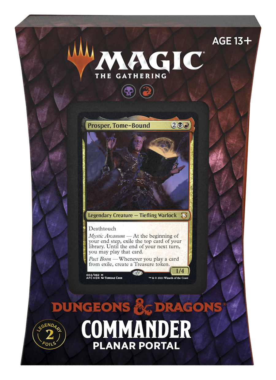 Dungeons & Dragons: Adventures in the Forgotten Realms - Commander Deck Display | Devastation Store