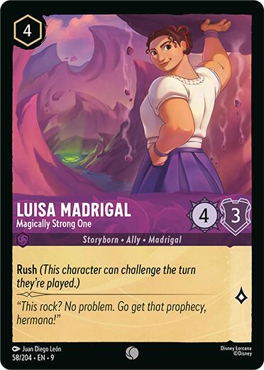 Luisa Madrigal - Magically Strong One (58/204) [Fabled] | Devastation Store