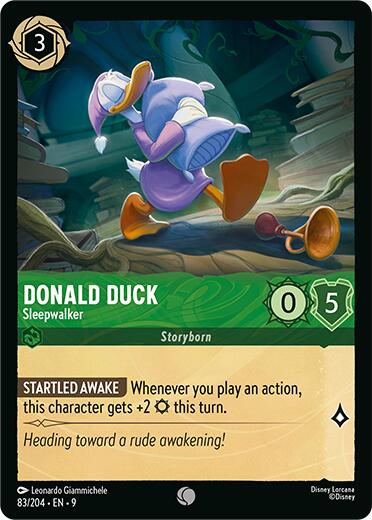 Donald Duck - Sleepwalker (83/204) [Fabled] | Devastation Store