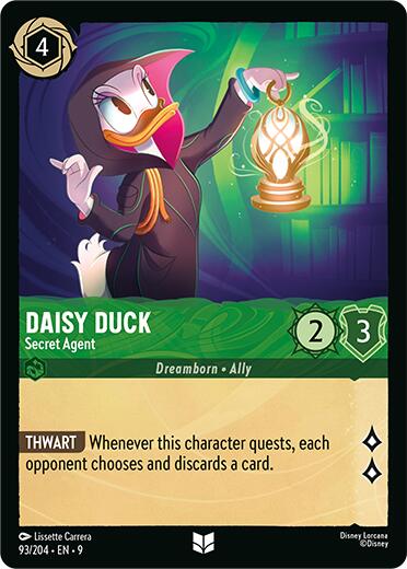 Daisy Duck - Secret Agent (93/204) [Fabled] | Devastation Store