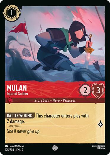 Mulan - Injured Soldier (125/204) [Fabled] | Devastation Store