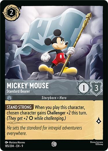 Mickey Mouse - Standard Bearer (185/204) [Fabled] | Devastation Store