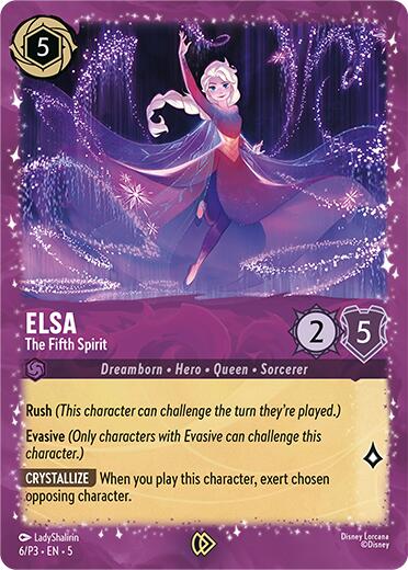 Elsa - The Fifth Spirit (6/P3) [Promo Cards] | Devastation Store