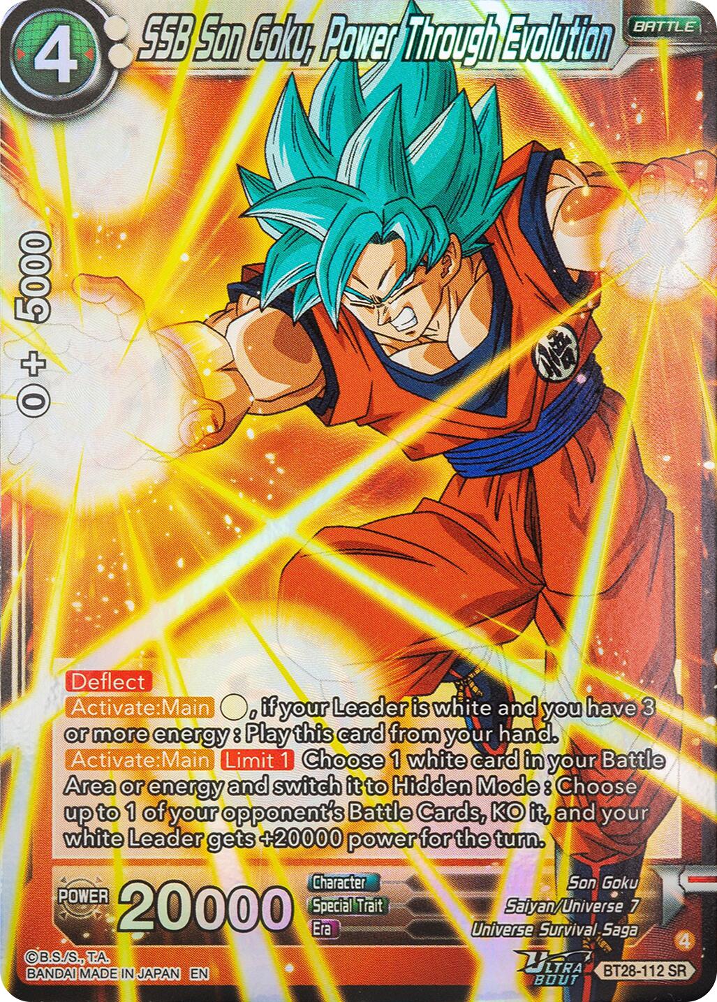 SSB Son Goku, Power Through Evolution (BT28-112) [Prismatic Clash] | Devastation Store