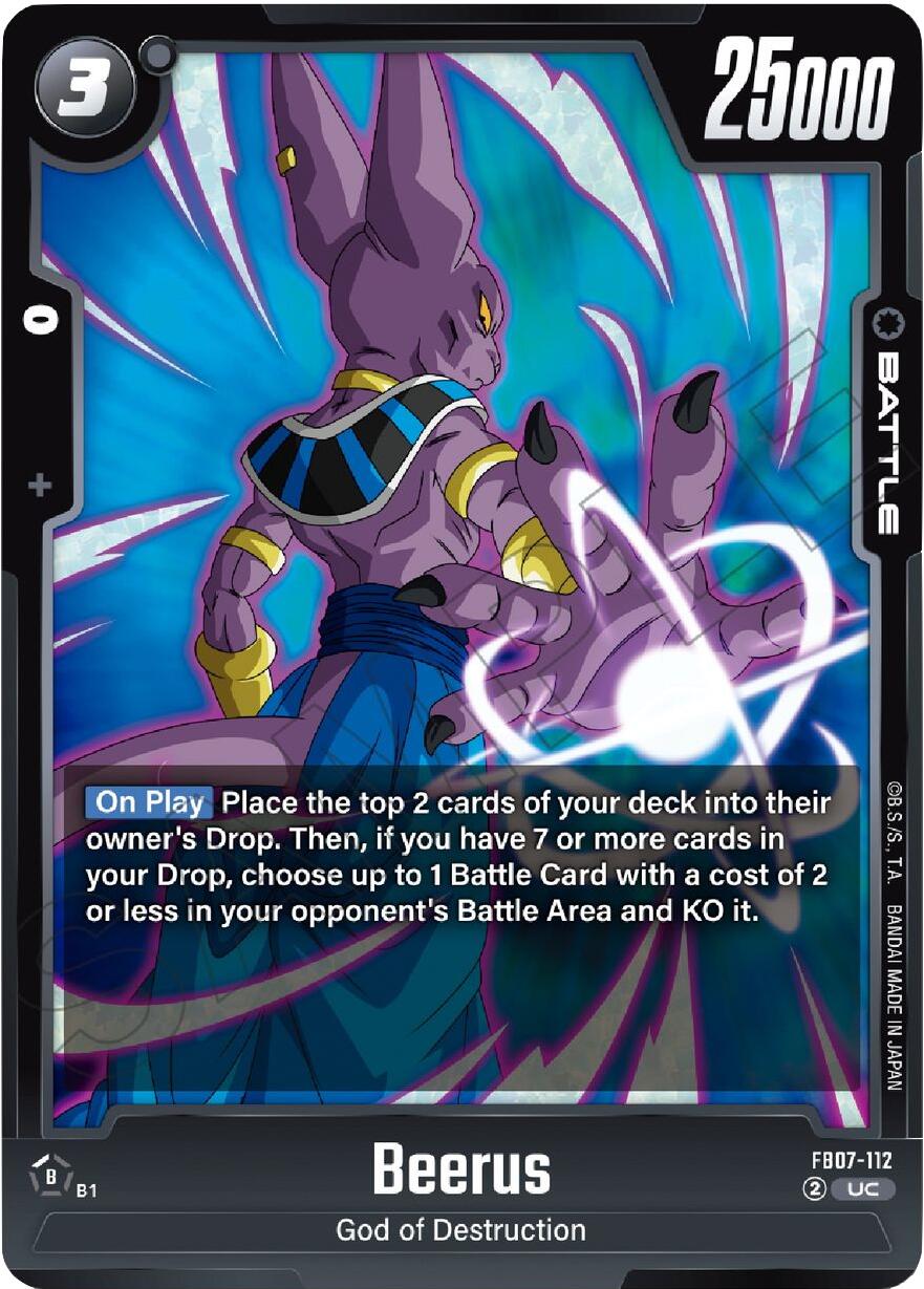 Beerus [Wish For Shenron] | Devastation Store