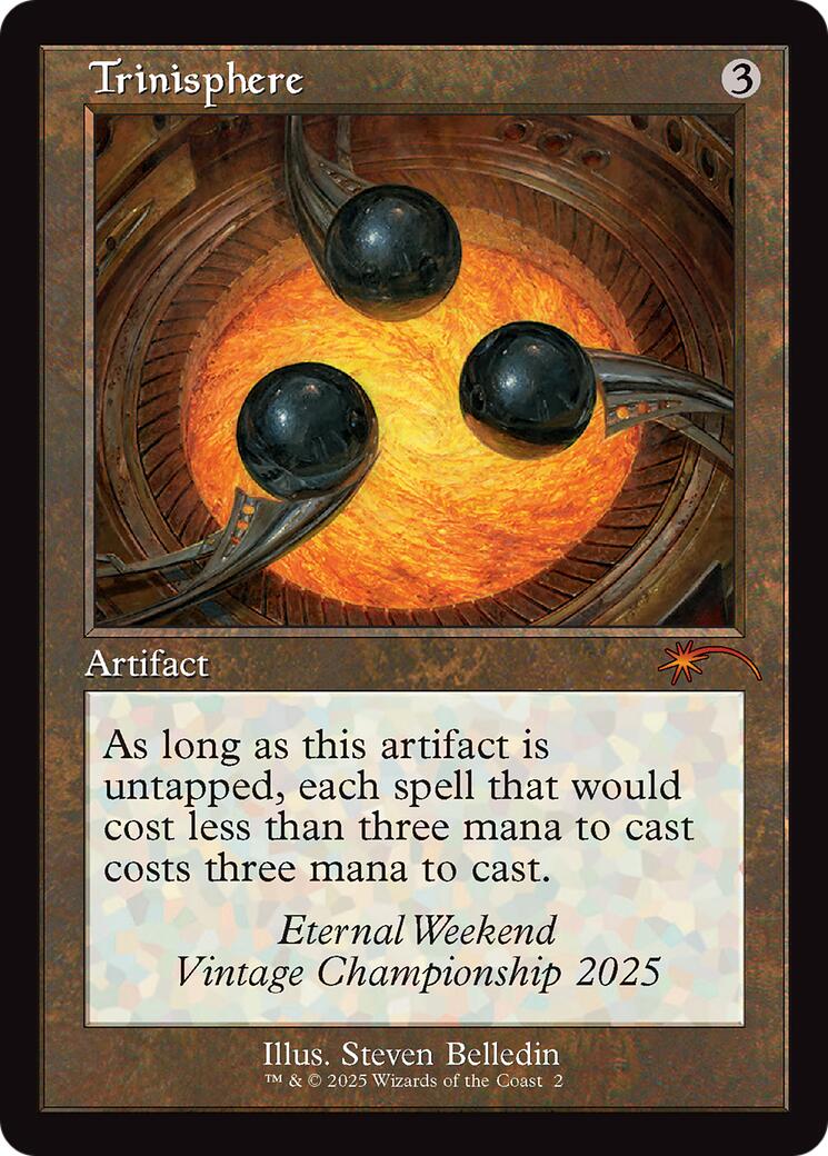 Trinisphere (Retro Frame) (Eternal Weekend 2025 Promo) [Eternal Weekend] | Devastation Store