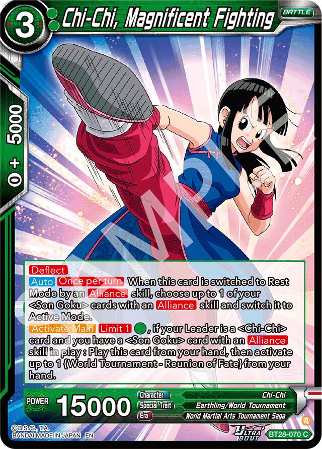 Chi-Chi, Magnificent Fighting (BT28-070) [Prismatic Clash] | Devastation Store