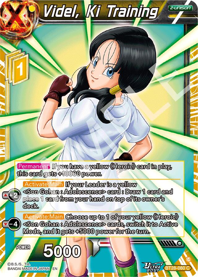 Videl, Ki Training (BT28-080) [Prismatic Clash] | Devastation Store