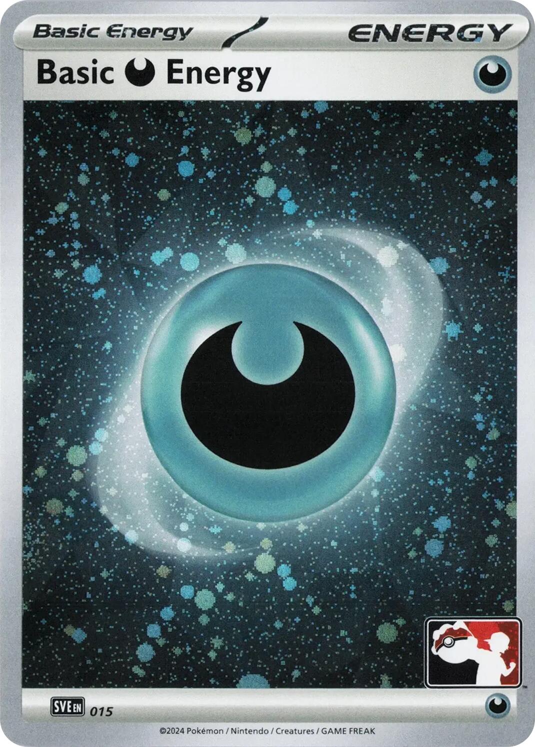 Basic Darkness Energy (015) (Cosmos Holo) [Prize Pack Series Seven] | Devastation Store