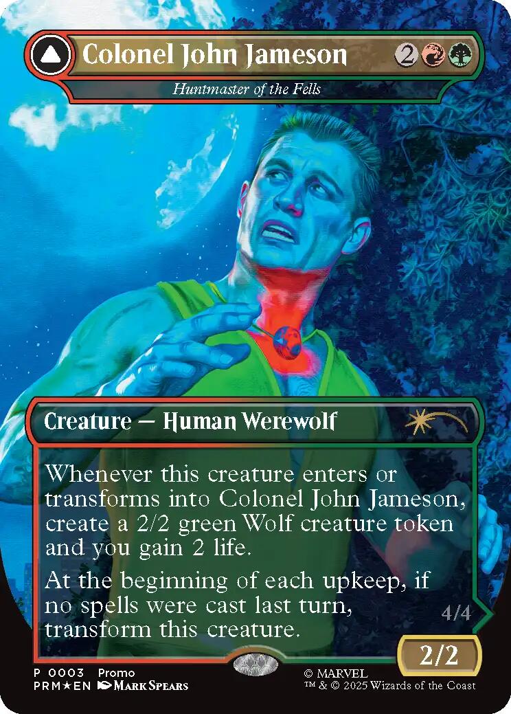 Colonel John Jameson - Huntmaster of the Fells (Borderless) [Media Promos] | Devastation Store