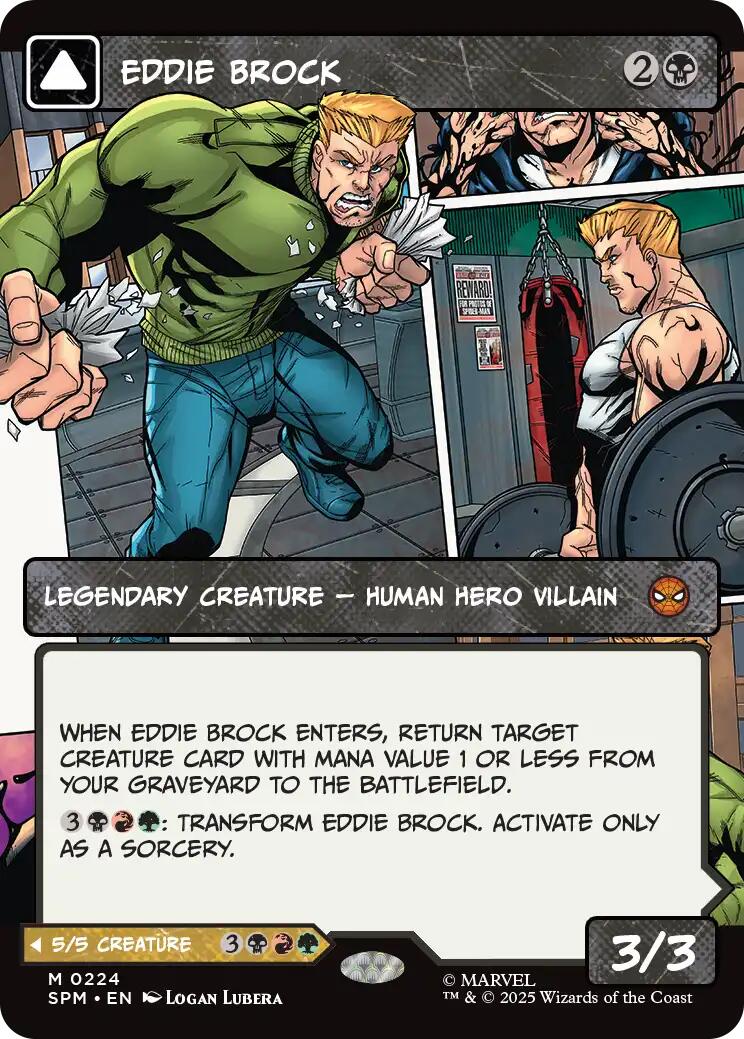 Eddie Brock (0224) (Borderless) [Marvel's Spider-Man] | Devastation Store