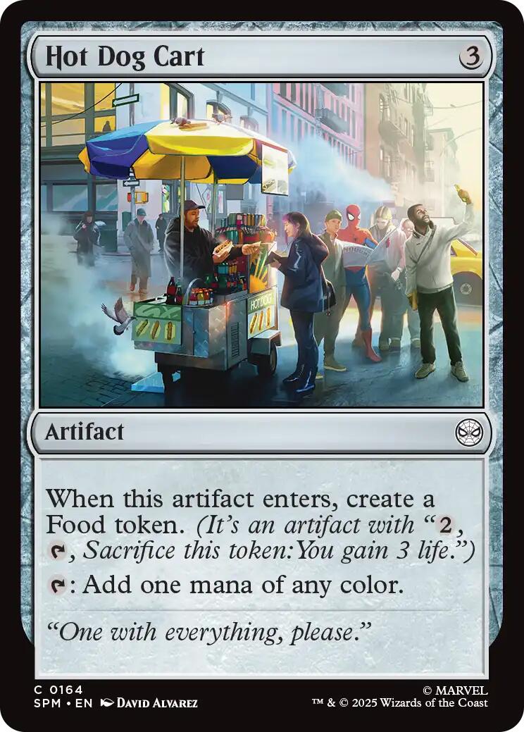 Hot Dog Cart [Marvel's Spider-Man] | Devastation Store