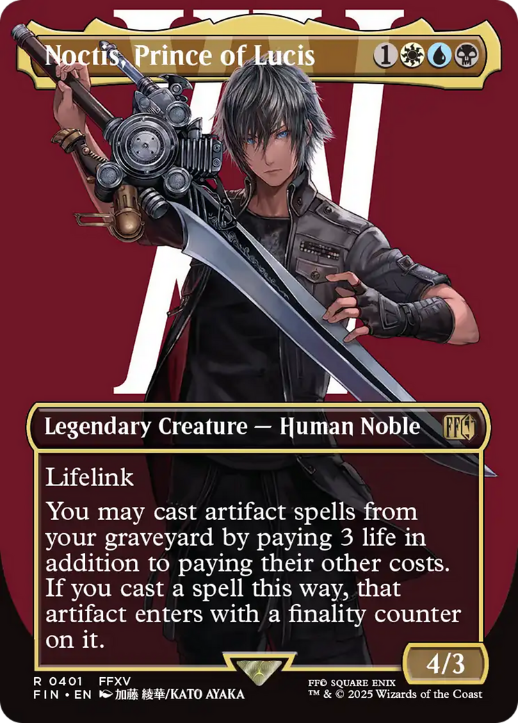 Noctis, Prince of Lucis (Borderless) [FINAL FANTASY] | Devastation Store