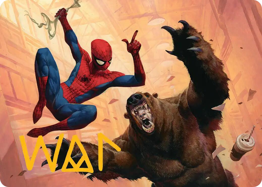 Wisecrack Art Card (Gold-Stamped Signature) [Marvel's Spider-Man Art Series] | Devastation Store
