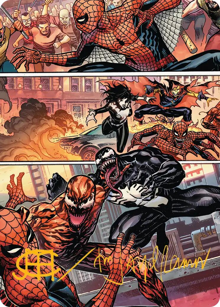 Maximum Carnage Art Card (Gold-Stamped Signature) [Marvel's Spider-Man Art Series] | Devastation Store