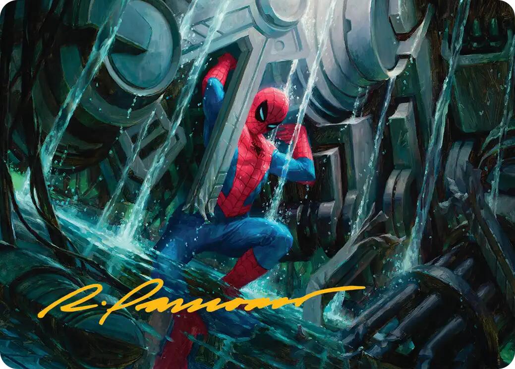 Strength of Will Art Card (Gold-Stamped Signature) [Marvel's Spider-Man Art Series] | Devastation Store