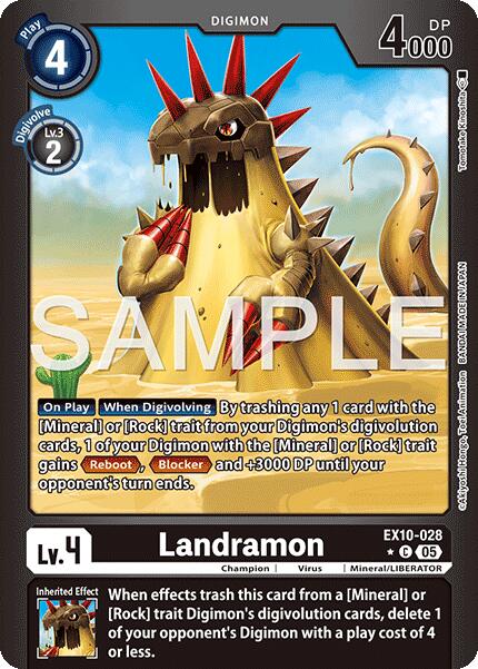 Landramon [EX10-028] (Limited Foil) [Sinister Order] | Devastation Store