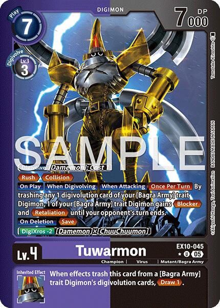 Tuwarmon [EX10-045] (Limited Foil) [Sinister Order] | Devastation Store