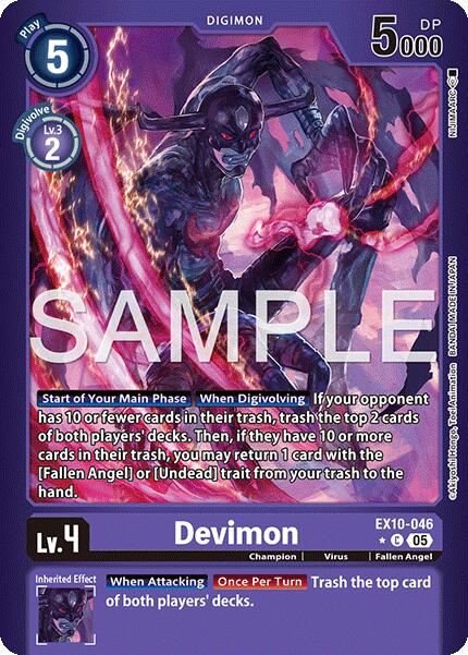 Devimon [EX10-046] (Limited Foil) [Sinister Order] | Devastation Store