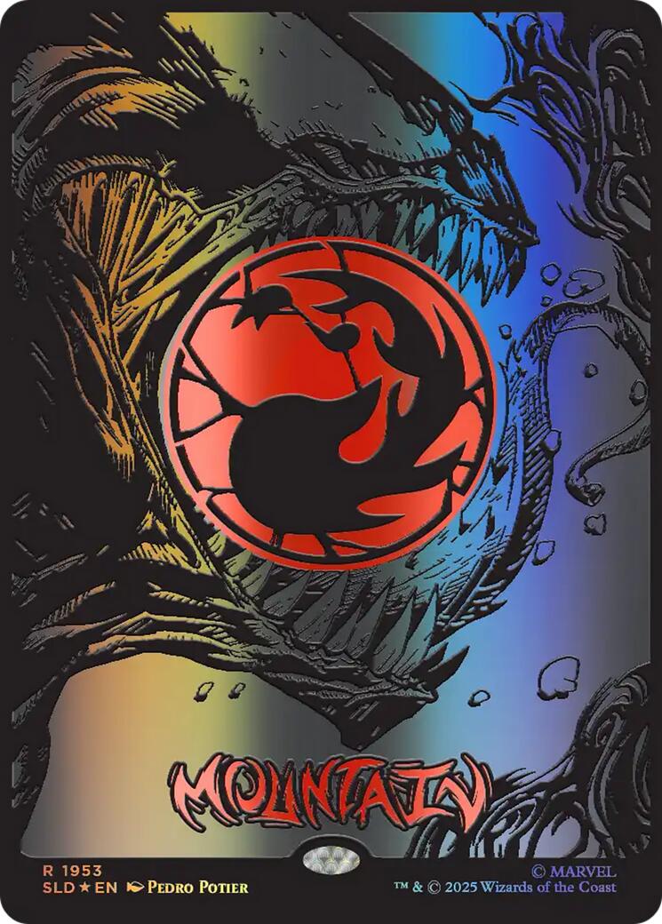 Mountain (1953) (Raised Foil) [Secret Lair Drop Series] | Devastation Store