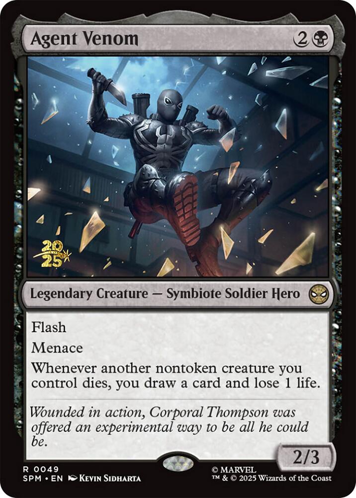 Agent Venom [Marvel's Spider-Man Prerelease Promos] | Devastation Store