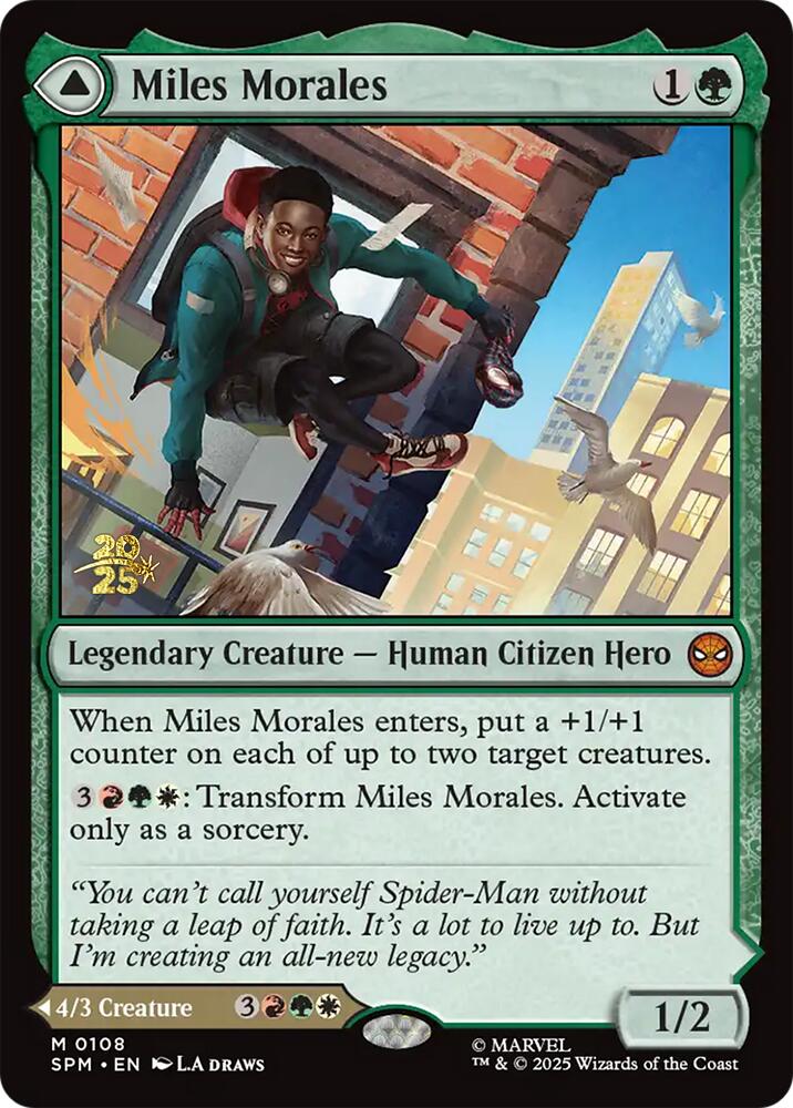 Miles Morales // Ultimate Spider-Man [Marvel's Spider-Man Prerelease Promos] | Devastation Store