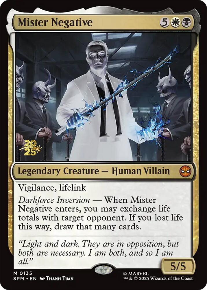 Mister Negative [Marvel's Spider-Man Prerelease Promos] | Devastation Store