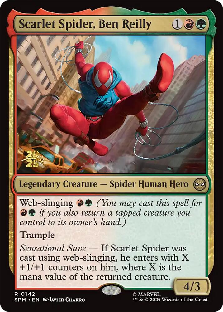Scarlet Spider, Ben Reilly [Marvel's Spider-Man Prerelease Promos] | Devastation Store