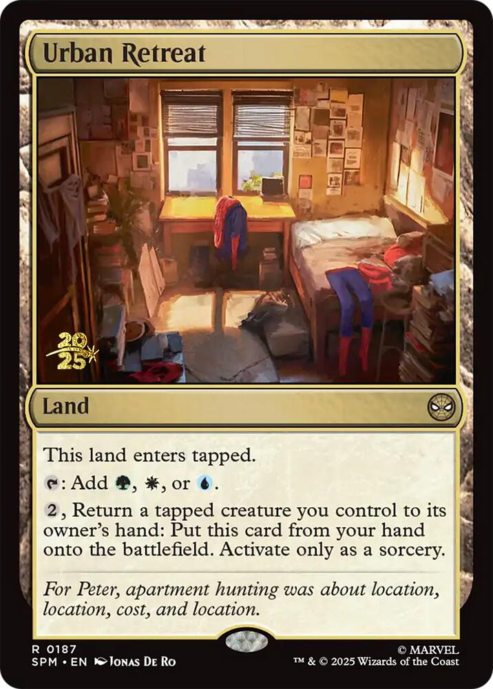 Urban Retreat [Marvel's Spider-Man Prerelease Promos] | Devastation Store