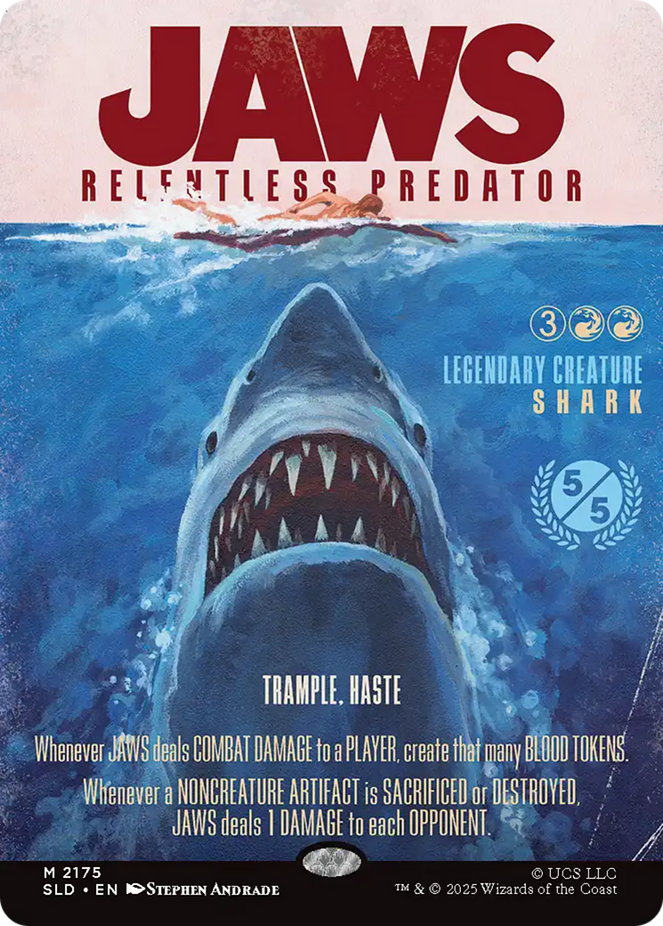 Jaws, Relentless Predator [Secret Lair Drop Series] | Devastation Store