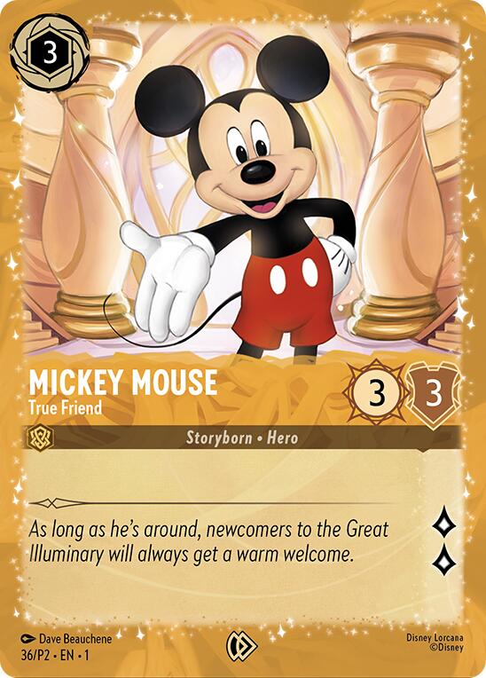 Mickey Mouse - True Friend (Puzzle Promo) (36) [Promo Cards] | Devastation Store