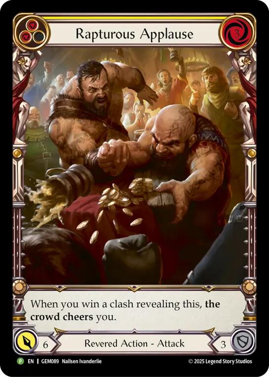 Rapturous Applause [GEM089] (GEM Pack 3)  Rainbow Foil | Devastation Store