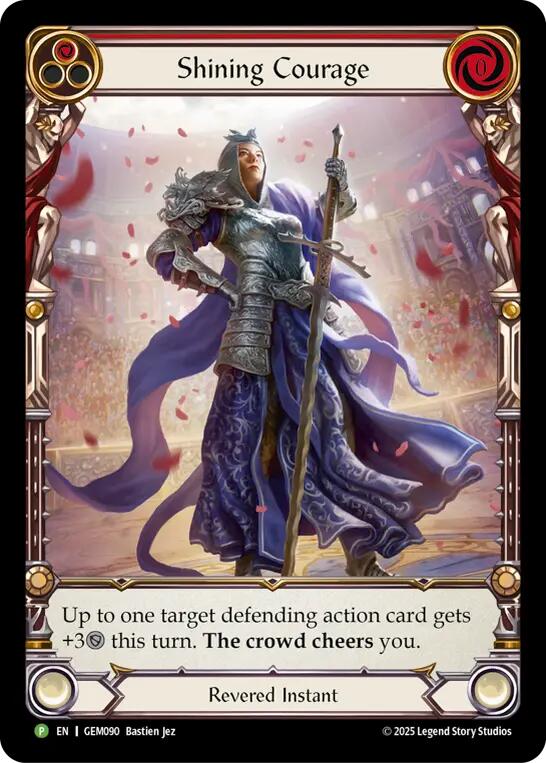 Shining Courage [GEM090] (GEM Pack 3) | Devastation Store