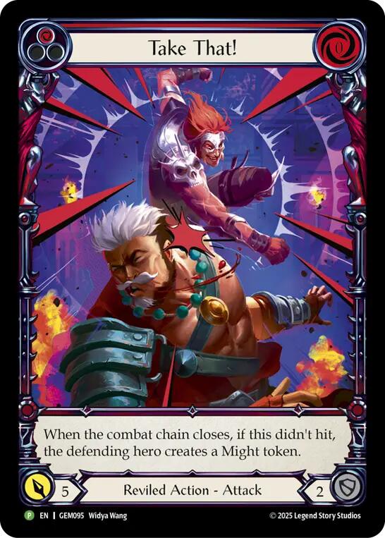 Take That! [GEM095] (GEM Pack 3)  Rainbow Foil | Devastation Store